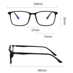 Fashion Blue Light Blocking Eyeglasses for Women Men LH10