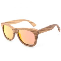 Classic Handmade Wood Grain Sunglasses Polarized Lenses for Women Men BA78