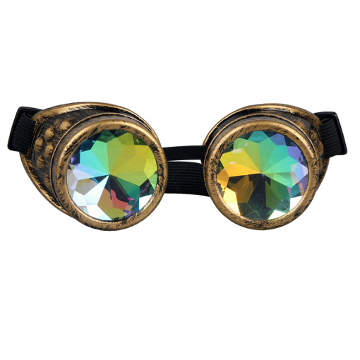 Fashion Vintage Style Steampunk Goggles Welding Punk Gothic Colourful Glasses Gothic Cosplay Men Women Cool Glasses Eyewear