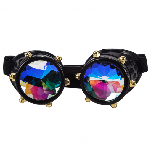 Man Woman Steampunk Goggles Sunglasses Vintage Cool Goggles gothic Goggles Colorful Lens Eyewear